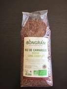 Riz noir de marque bongran en sachet de 1kg
