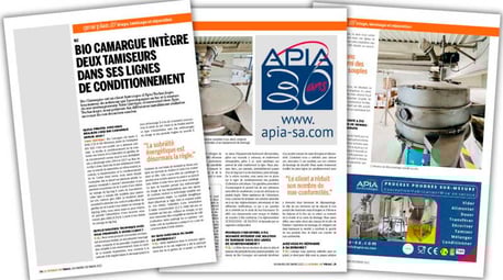 Aperçu de l'article du Journal du Vrac consacré à l'interview de Yann Quiviger sur le partenariat avec Bio Camargue