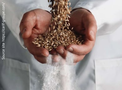 illustration du savoir-faire carif dans la transformation de farine et la production d'ingrédients pour la filière boulangerie