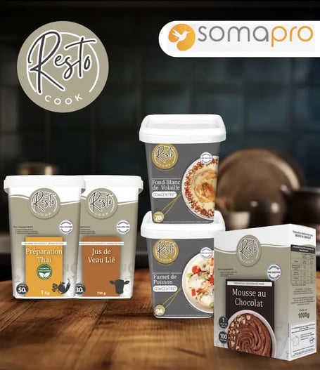 Nouvelle gamme Resto Cook développée par Somapro pour les restaurateurs