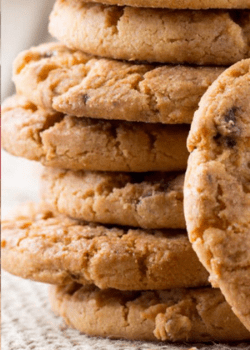 Stacking of cookies illustrating the compatibility of APIA equipment for its use in the food industry