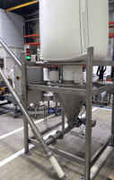 approvisionner une ligne de production à partir d'un big bag