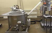 Extraction des ingrédients d'un trémie type T11 mobile