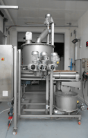 alimentation d'un doseur multipistes transitube