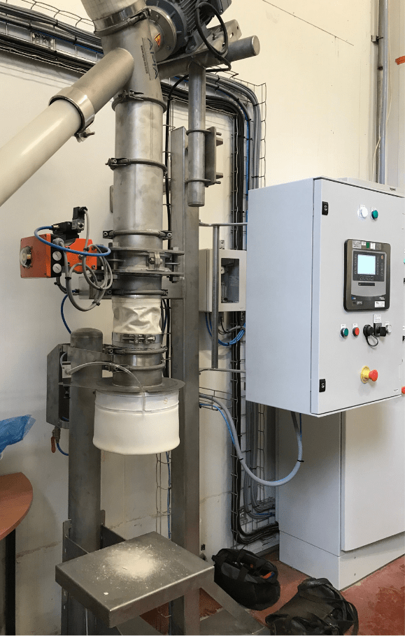 Reconditionnement d'un stockage vrac