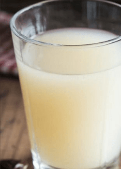 Glass of an aniseed flavoured drink from the wines and spirits agri-food sector.