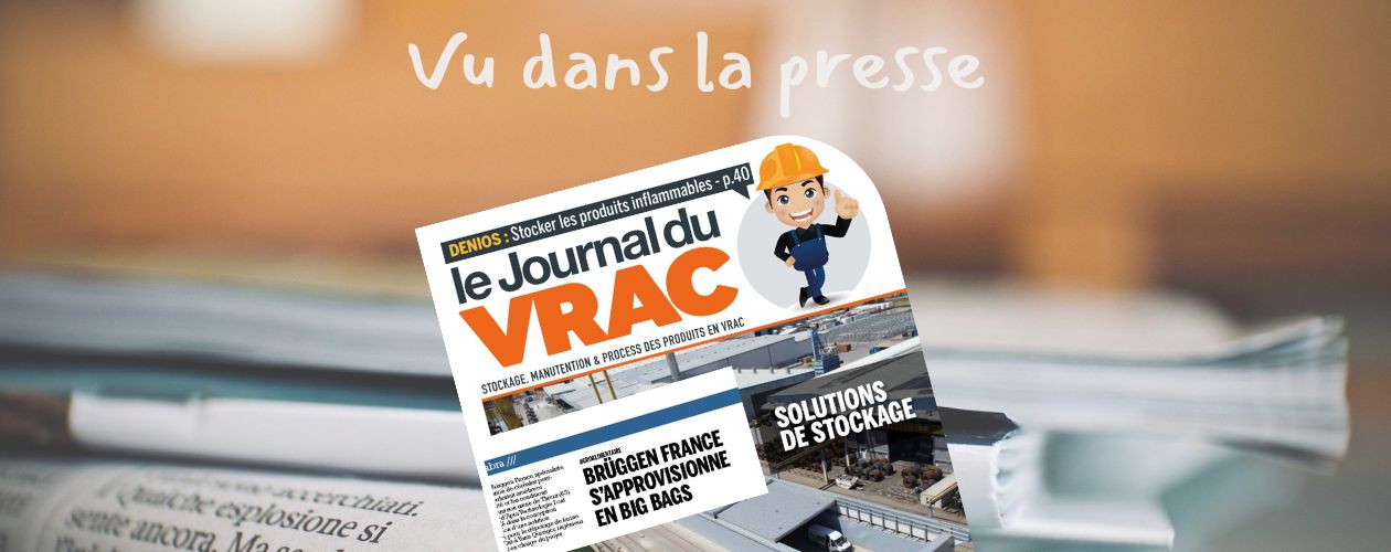 Couverture du journal du vrac de juin 2023 dans lequel on trouve l'interview de Yann Quiviger