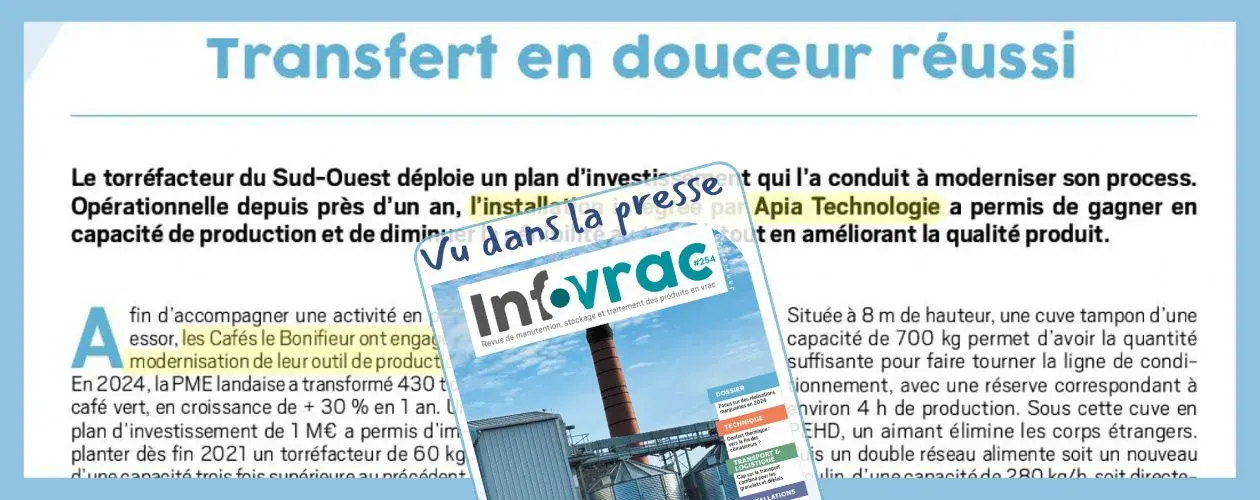 Interview • Transfert en douceur réussi chez Les Cafés Le Bonifieur