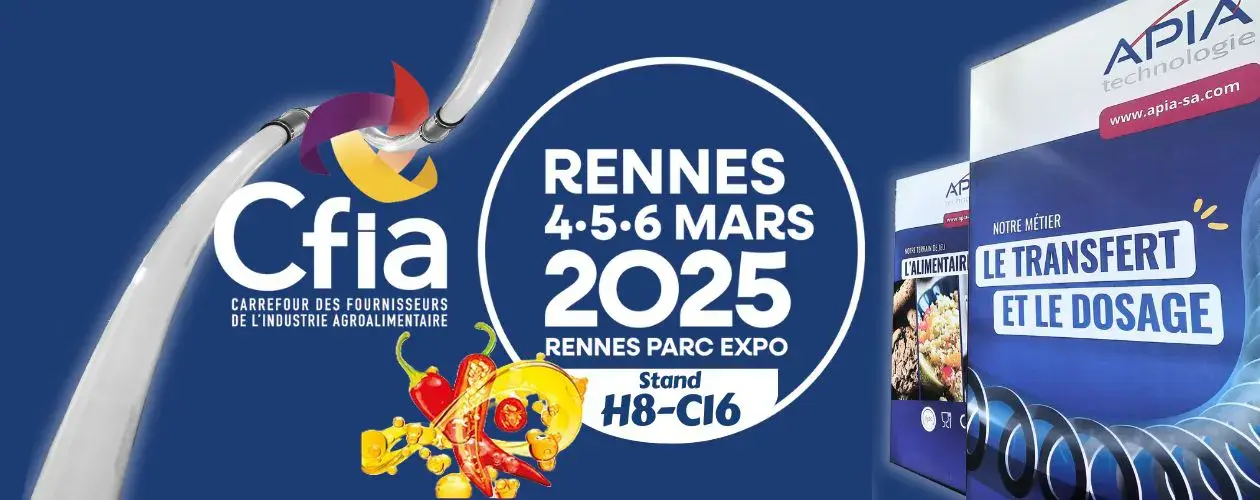APIA Technologie expose au salon du CFIA Rennes 2025